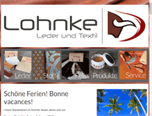 Tablet Screenshot of ledtex.ch